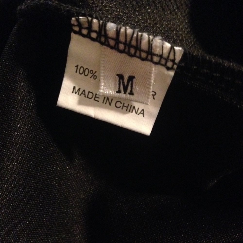 NWOT Beautiful Black Midi w/ See Through Mesh Neck - Picture 3 of 3